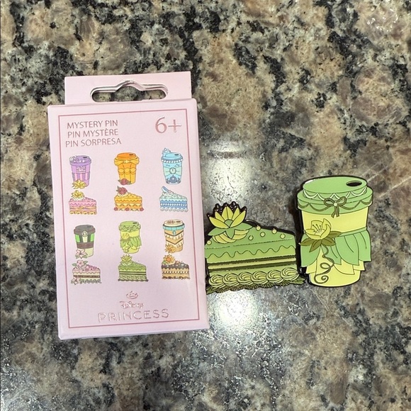 Disney Accessories - Loungefly Disney Princess Cake & Drink Blind Box Enamel Pin Hot Topic Exclusive